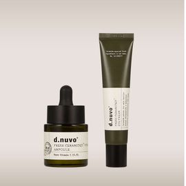 D.NUVO Fresh Ceramided™ Vitamin C Ampoule 18ml and Eye Cream 35ml 2-Piece Intensive Glow and Wrinkle Care Set _ Made in Korea